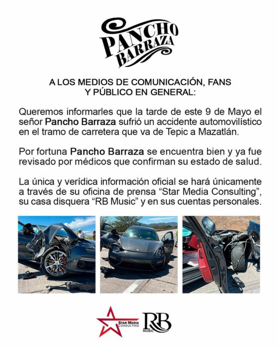 Comunicado de Pancho Barraza