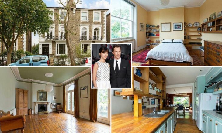 Benedict Cumberbatch's house in London