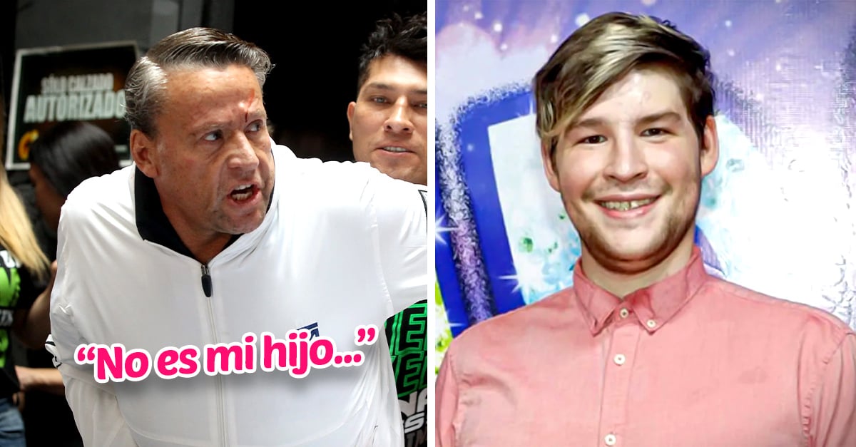 Alfredo Adame denies his son Sebastian and threatens to take away his