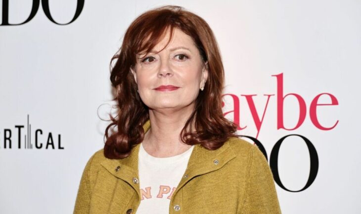 Susan Sarandon posando en un evento de Hollywood 