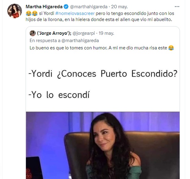 reacción martha higareda a puerto escondido 