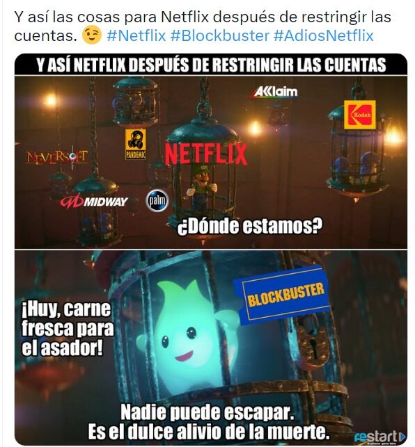 meme de la gota de mario bros por netflix 