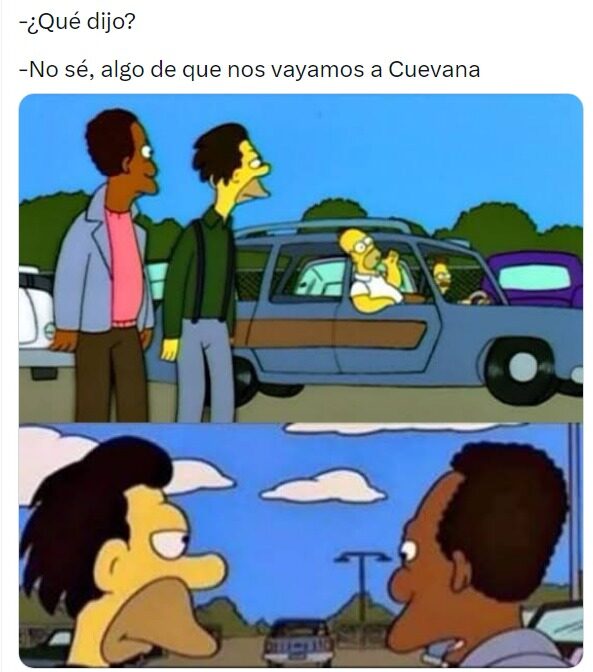 meme de los simpson por el cambio de netflix 