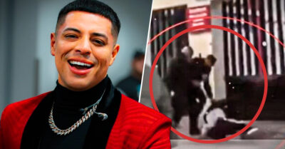 Escoltas de Eduin Caz y Grupo Firme golpean a fans por pedir una foto