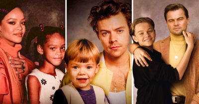 De Pedro Pascal a Rihanna, estos son 15 famosos posando junto a su versión joven