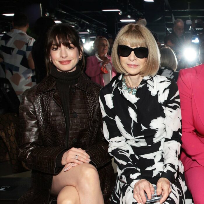 anne hathaway y anna wintour