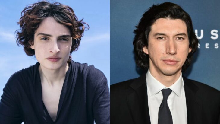 Finn Wolfhard y Adam Driver