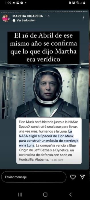 Elon Musk y aterrizaje en la Luna
