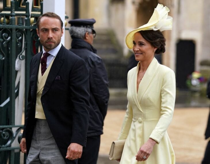 Pippa Middleton  en la coronación de Carlos III 