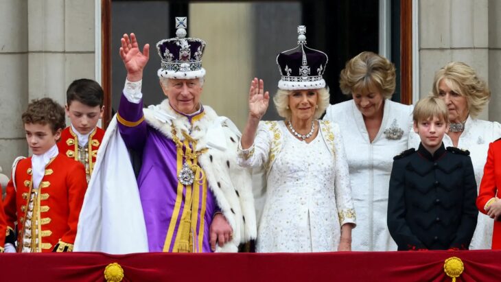 Coronación de Rey Carlos III y la reina consorte Camila 