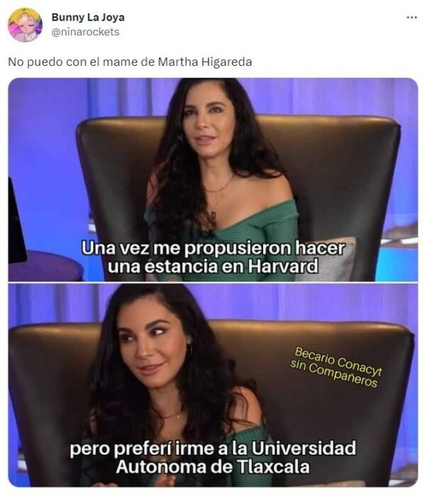 Martha Higareda y los memes por sus anécdotas 