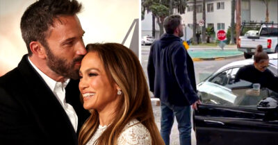 ¿Problemas en el paraíso? Ben Affleck le cierra furioso la puerta del auto a JLo