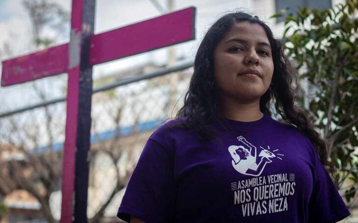 Roxana Ruiz joven indígena que fue sentenciada a prisión por abusar de la legitima defensa 