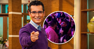 Sergio Sepúlveda es captado peleando en el concierto de Gloria Trevi