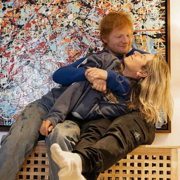 Ed Sheeran y su esposa Cherry Seaborn