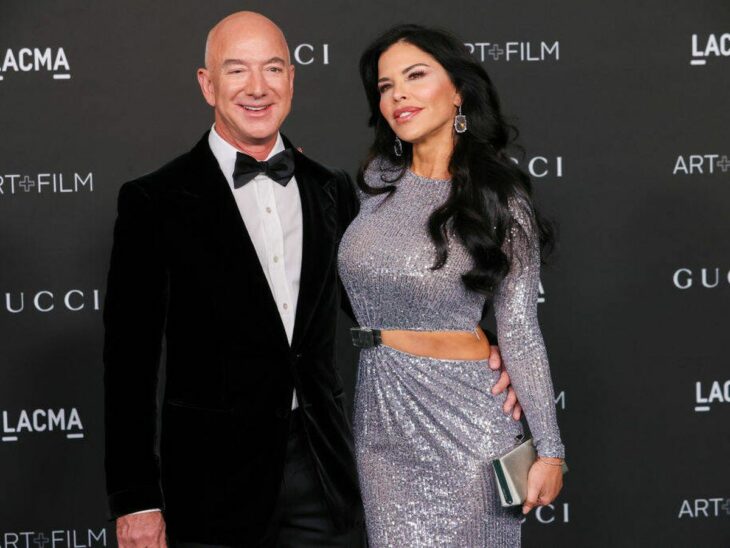 Jeff Bezos y Lauren Sánchez 