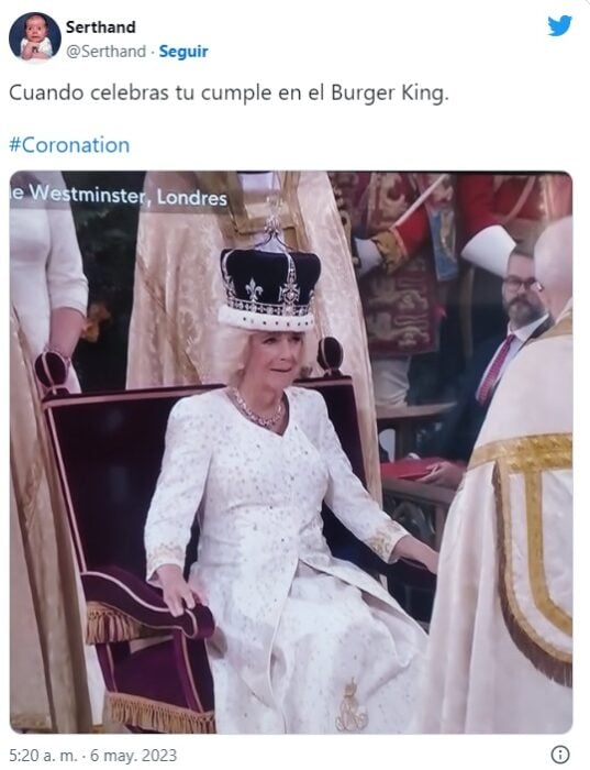 Memes de la coronación del Rey Carlos III