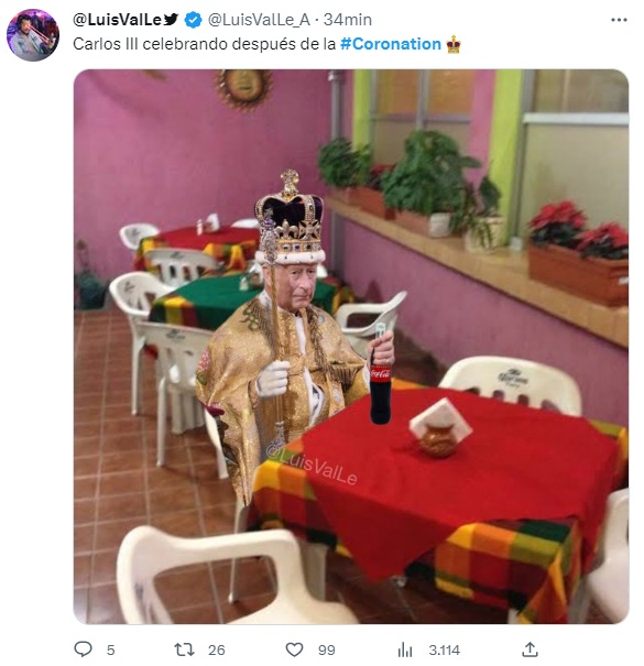 Memes de la coronación del Rey Carlos III