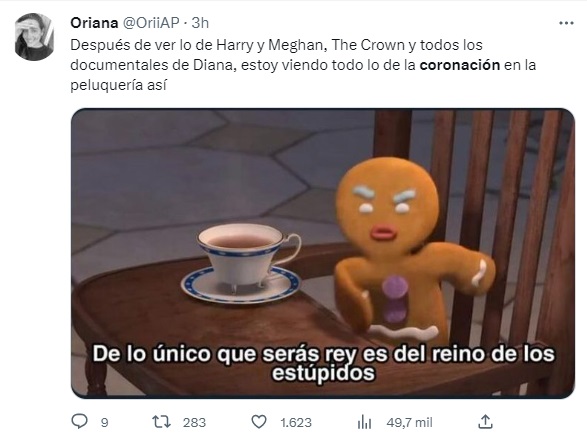 Memes de la coronación del Rey Carlos III