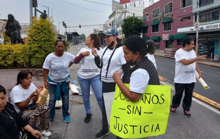 Manifestación en apoyo de sinaí cruz 