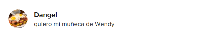 Comentario sobre Wendy Guevara ya tiene su muñeca Barbie y no todos están soportando