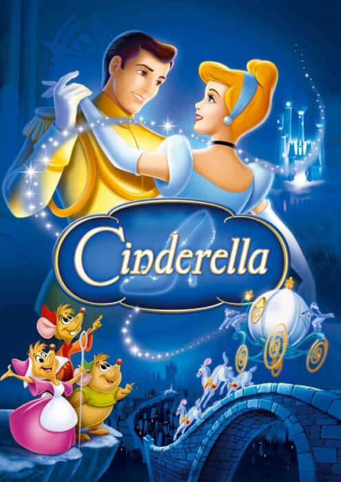 póster de la película de Cenicienta animada de 1950 