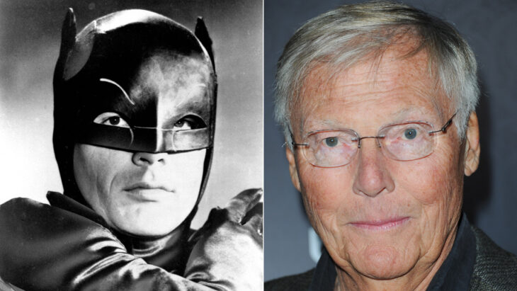 Adam West de Batman y en la tercera edad 