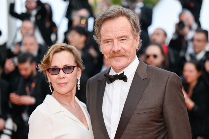Bryan Cranston y su esposa Robin en Cannes