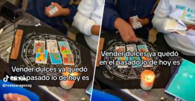 ¿Adiós a los dulces? Estudiantes hacen gran negocio leyendo el tarot