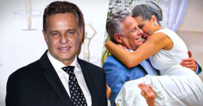 Alexis Ayala sorprende al casarse con su novia 28 años menor que él