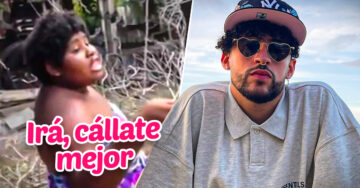 Bad Bunny asegura que el celular que le arrebató a la fan NO cayó al agua