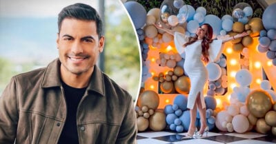 Carlos Rivera organiza un impresionante baby shower a su esposa