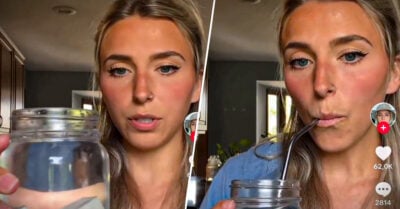 Tiktoker enseña cómo preparar “agua vegana” y la tunden en redes