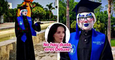 Chica se gradúa vestida de Drag Queen y enloquece a las redes