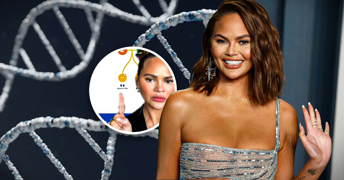 Chrissy Teigen takes a DNA test and discovers that she has a lost twin