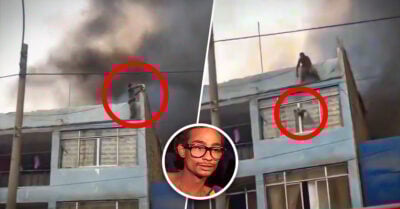 Colombiano arriesga su vida para salvar a 25 perritos de un incendio