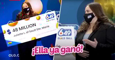 Suerte nivel: compra su primer boleto de lotería y resulta ganadora