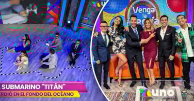 Conductores de ‘Venga la alegría’ recrean a Titan y les llueven críticas