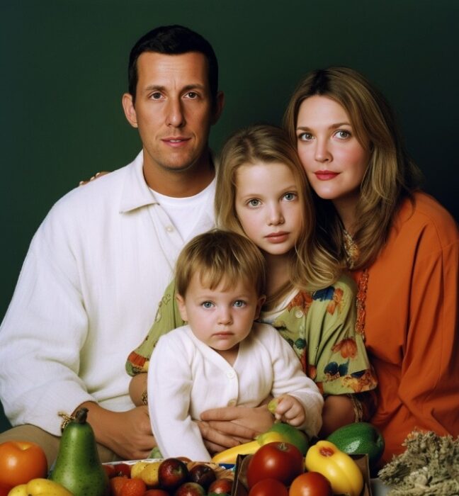 Drew Barrymore y Adam Sandler