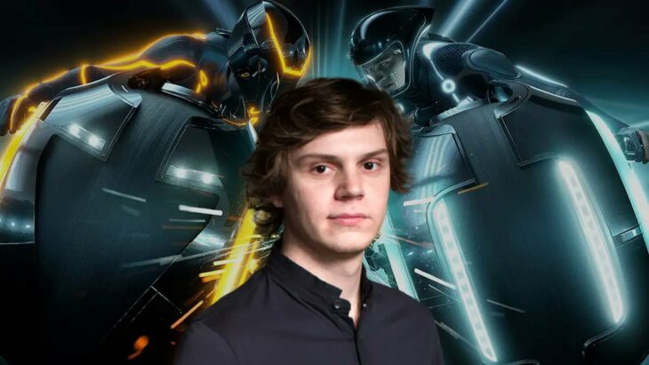 Evan Peters en Tron 3 