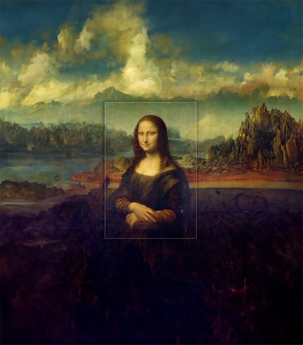 IA muestra cómos serían paisajes completos de algunas famosas pinturas