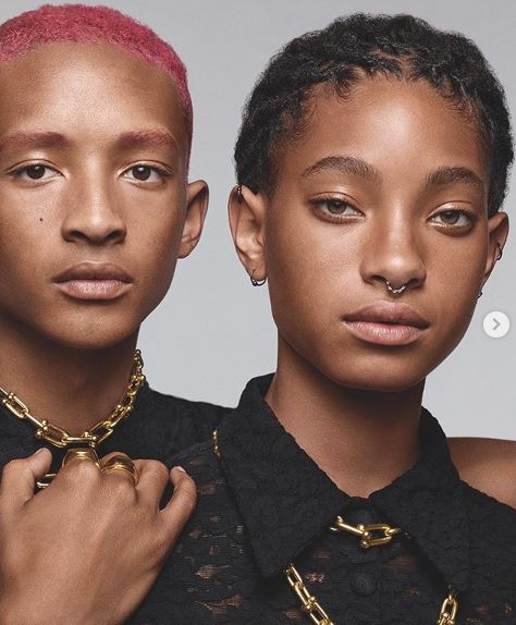 Jaden y Willow smith abrazados 