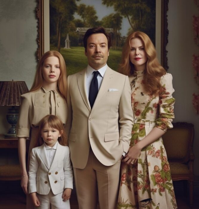 Jimmy Fallon y Nicole Kidman