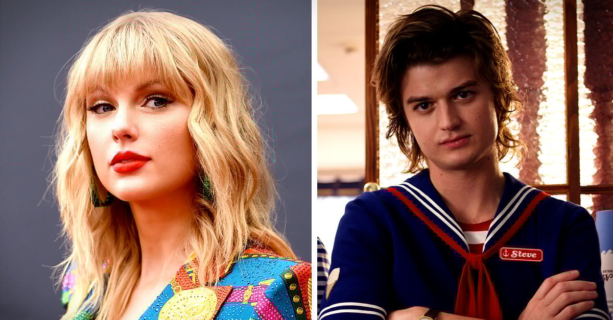 Joe Keery and Taylor Swift together?  Joey is caught leaving Taylor’s studio