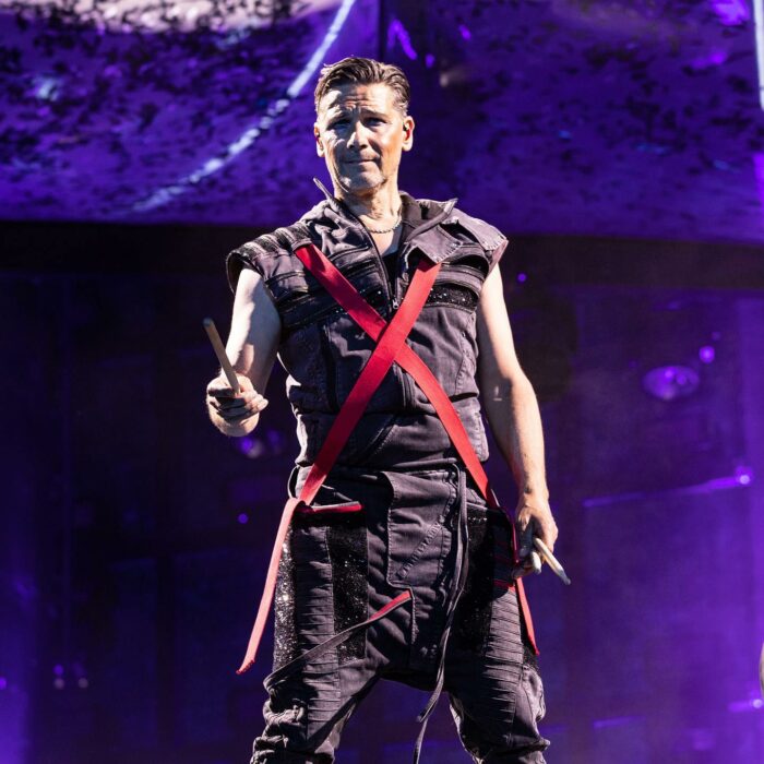 Christoph Schneider, baterista de la banda alemana Rammstein 