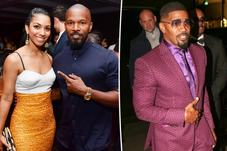 Jamie Foxx y su hija Corrine