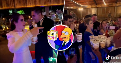 Sueño nivel: Novios regalan sopas Maruchan en su boda