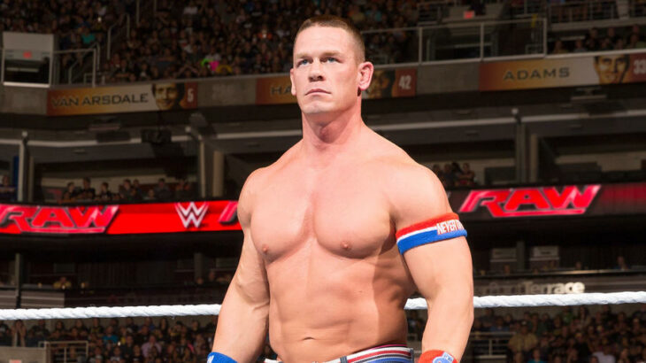 John Cena en el ring de la WE