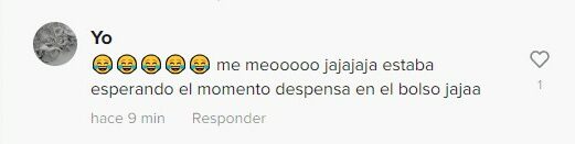 captura de pantalla de un comentario en el video de Rauw Alejandro imitando a Rosalía 