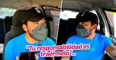 Taxista regresa un celular olvidado y la dueña todavía lo regaña